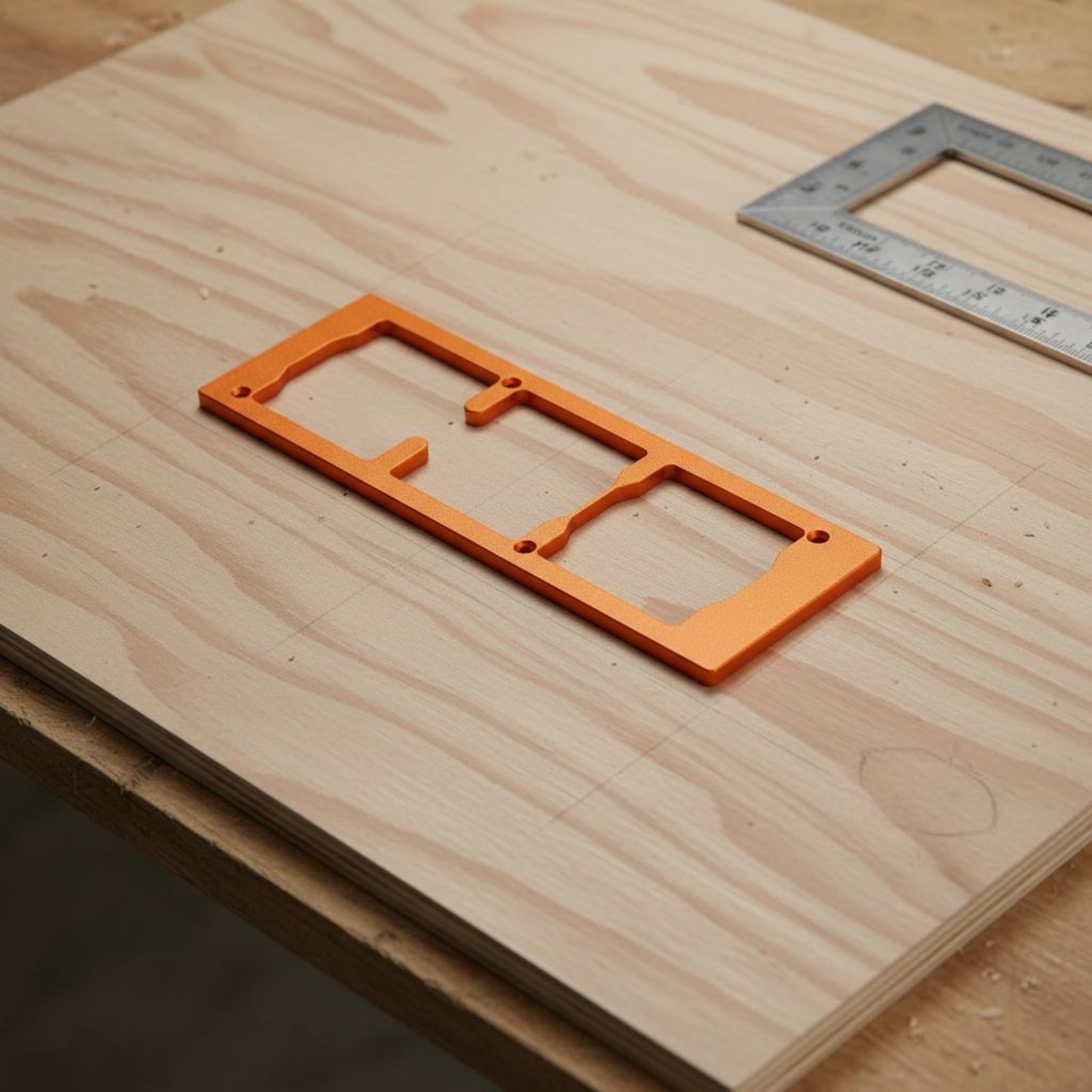 Woodworking Jig - 86 Box Cutout Jig Time-Saving Switch