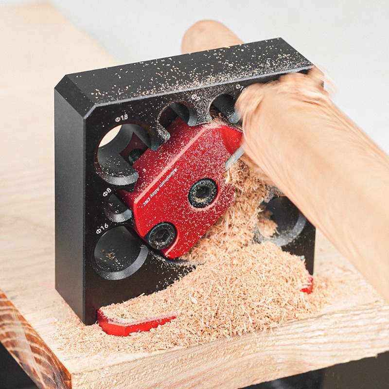Woodworking Jig - Electric Drill Round Rod Making Tool,