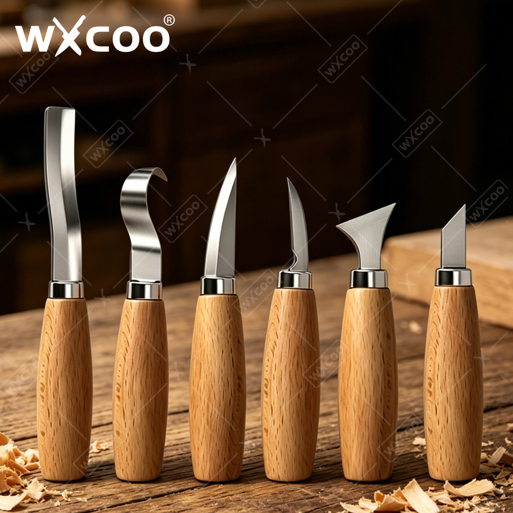 Woodworking Essentials - WXCOO Ergonomic Wood Carving Hook Chisel