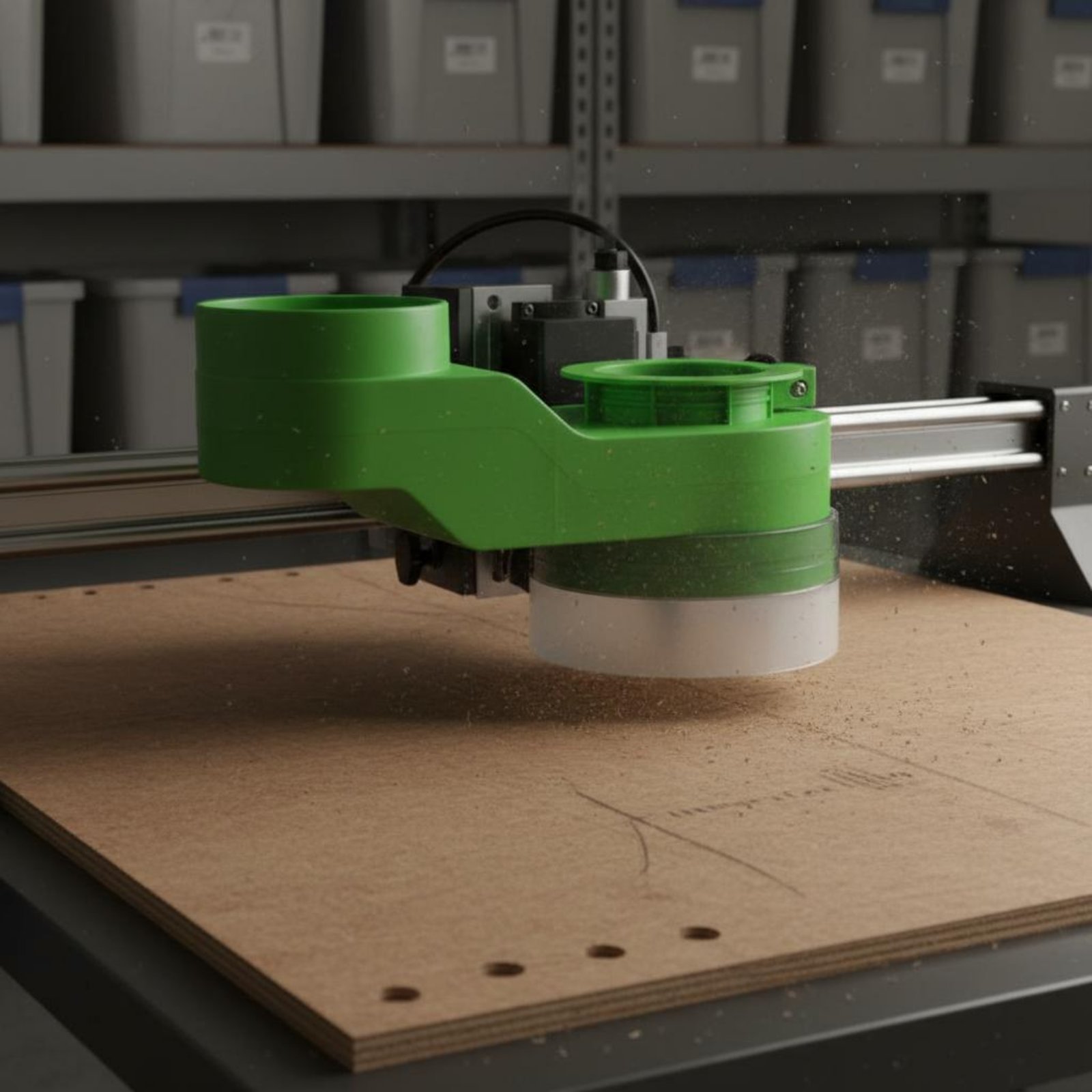 Spindle Dust Cover Clean Cutti - огляд і ціна Woodworking Workshop