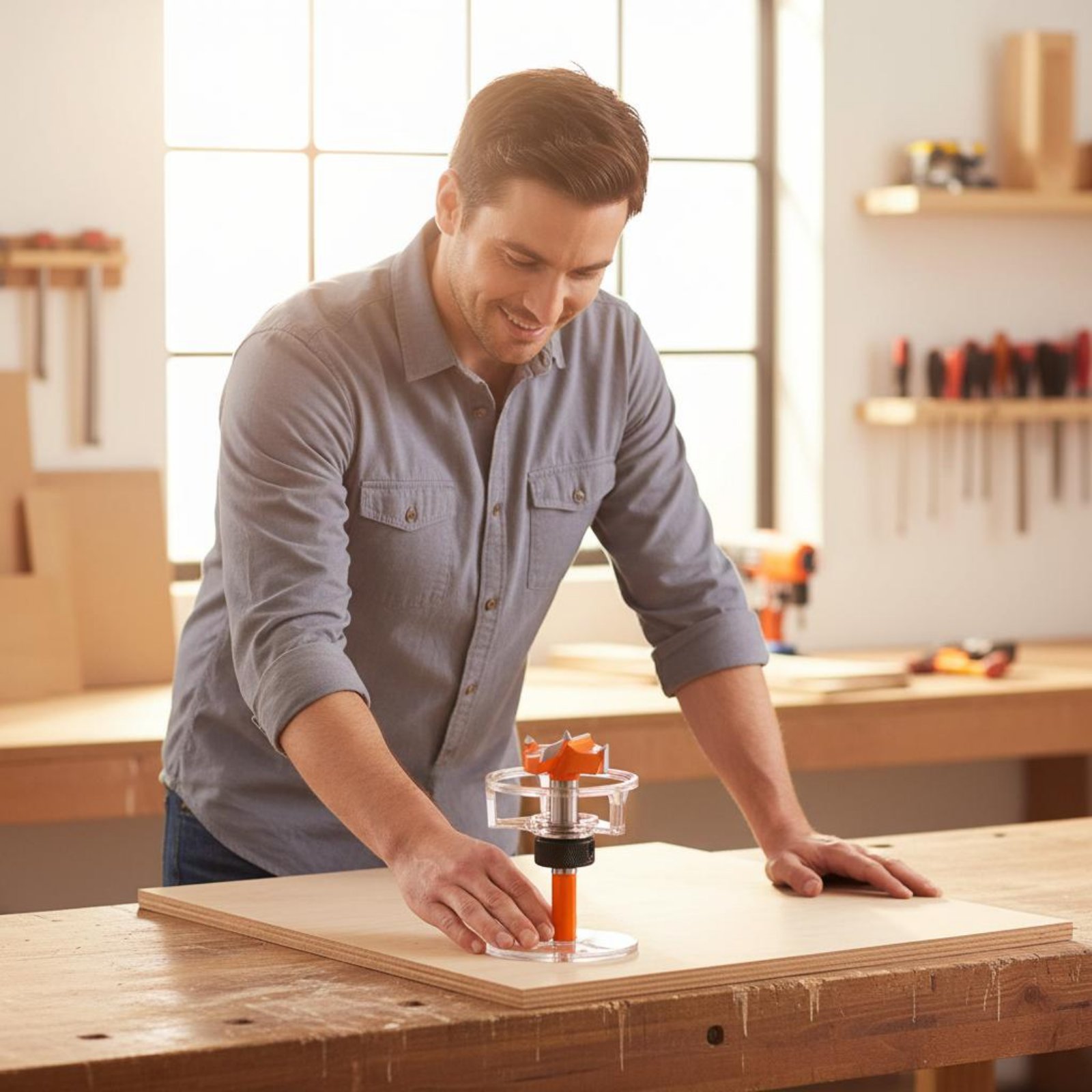 35mm Cup Drilling Jig Adjustab - огляд і ціна Woodworking Jig