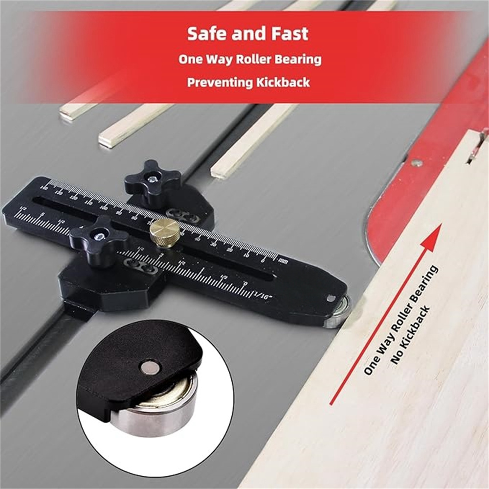 Precision Table Saw Thin Rip J - огляд і ціна Woodworking Kickback