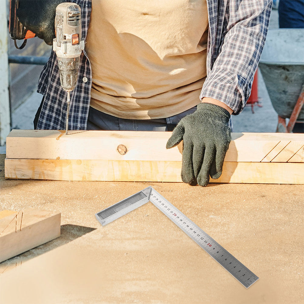 2Pcs Heavy Duty Stainless Stee - огляд і ціна Woodworking Ruler