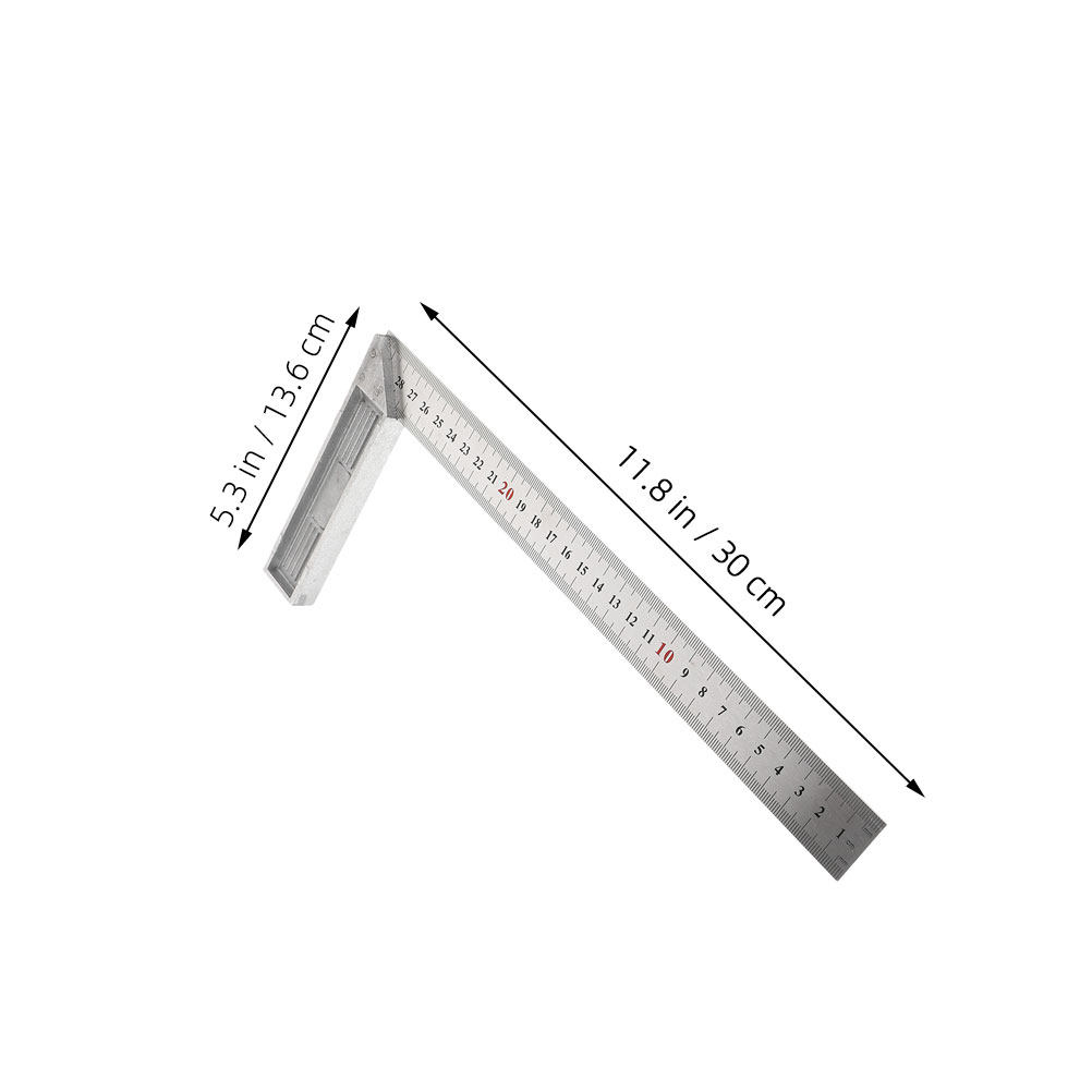 2Pcs Heavy Duty Stainless Stee - огляд і ціна Woodworking Ruler