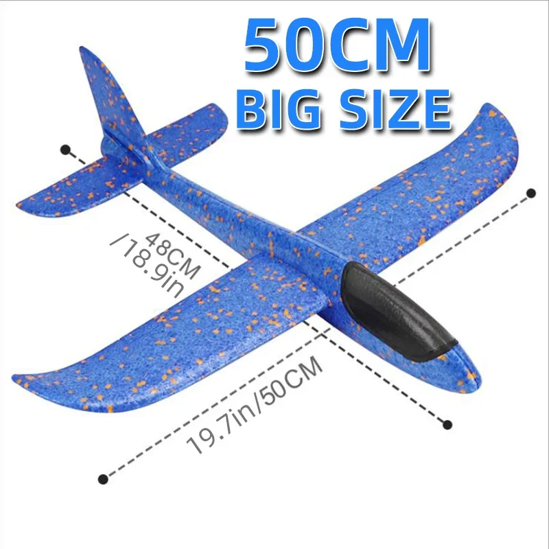 50CM Big Foam Plane Glider Han - огляд і ціна Router Plane Hand