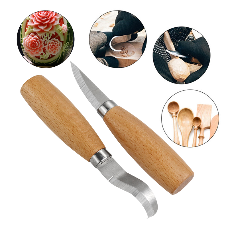 Stainless Iron Carving Knife B - огляд і ціна Woodworking Essentials