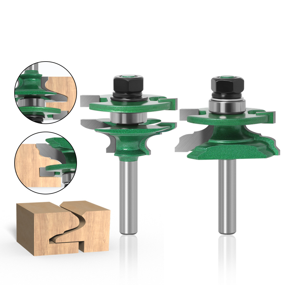 2Pcs Wood Frame Joint Router B - огляд і ціна Woodworking Joints