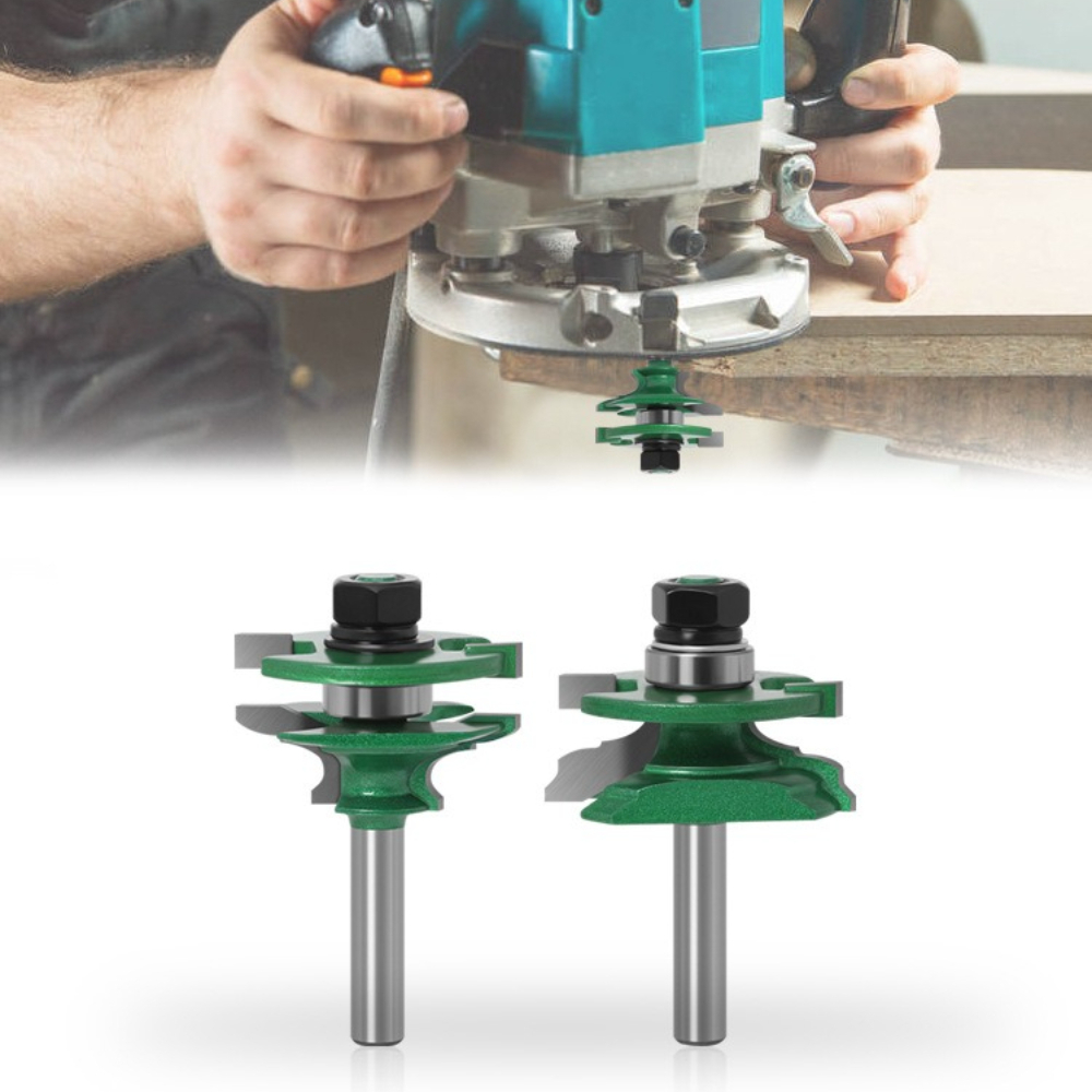 2Pcs Wood Frame Joint Router B - огляд і ціна Woodworking Joints
