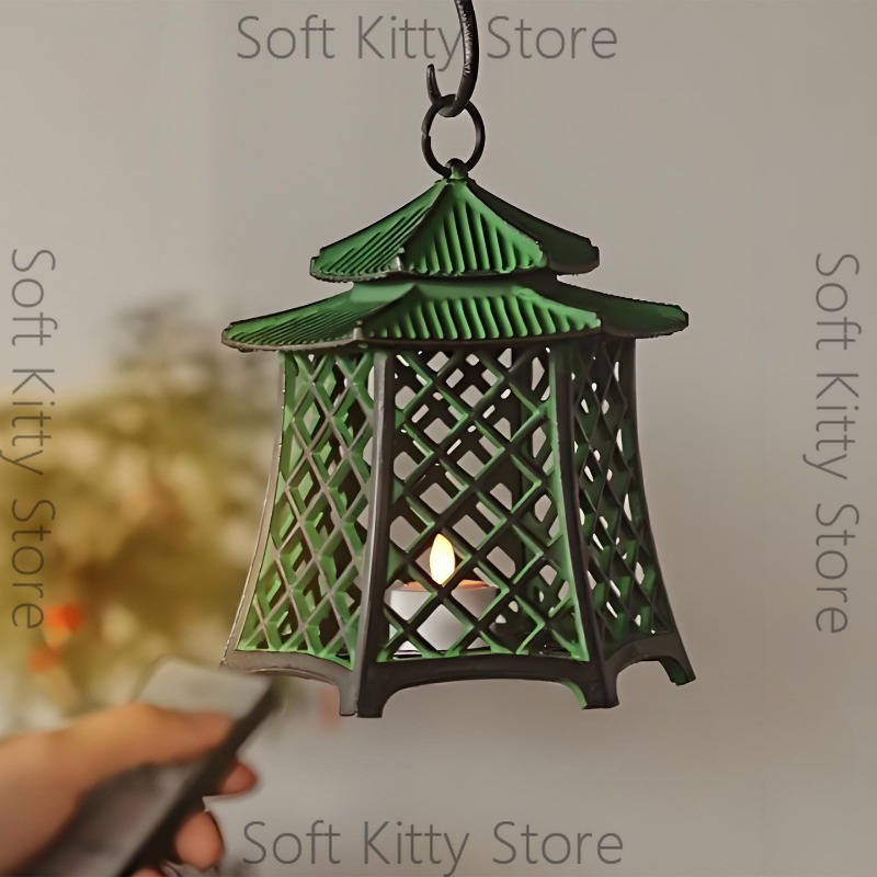 Cast iron lamp hollow candlest - огляд і ціна Zen Woodworking