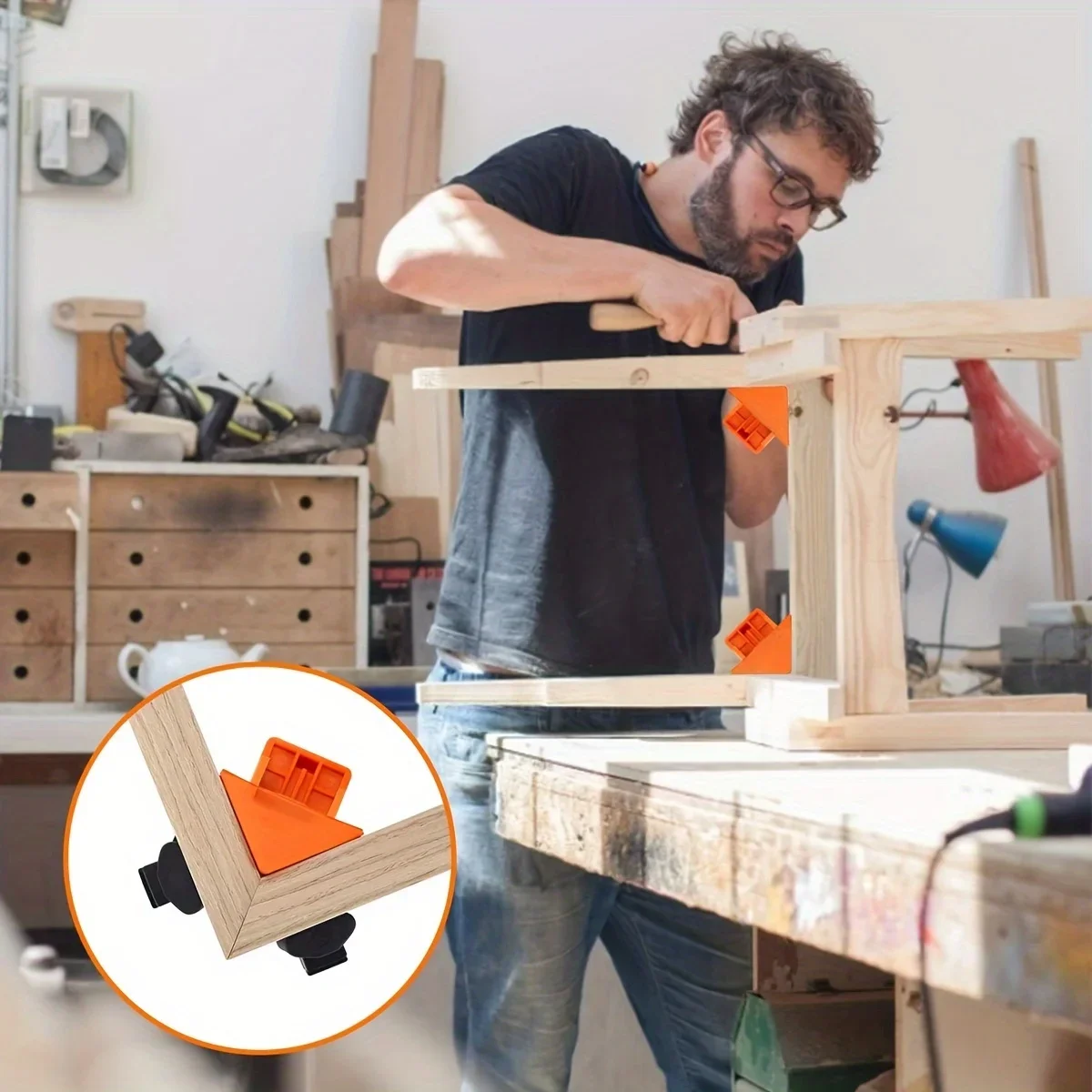 Right Angle Woodworking Clamp  - огляд і ціна Woodworking Right Angle Clamp