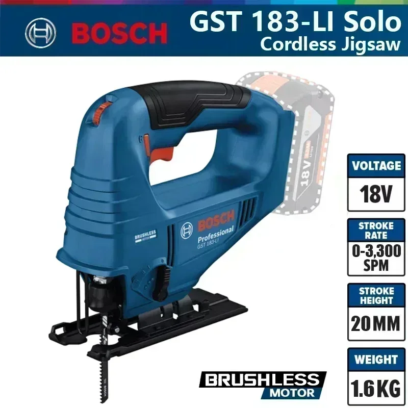 Bosch GST 183-LI Professional  - огляд і ціна Woodworking Jig