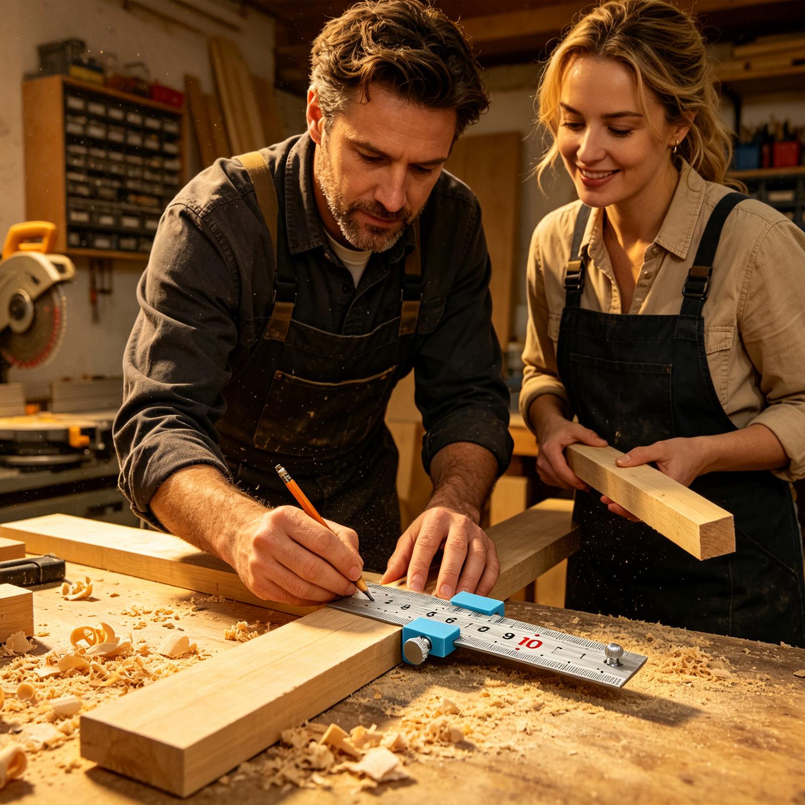 Carpentry Tools Carpentry Rule - огляд і ціна Woodworking Workshop