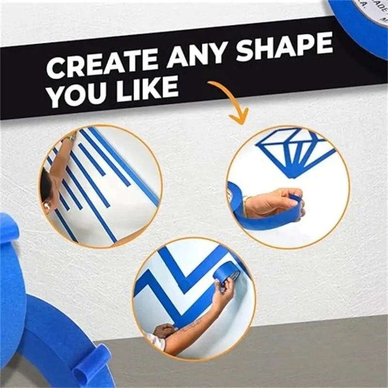 3 Roll/Set Paint Tape Multi-Su - огляд і ціна Woodworking Mask