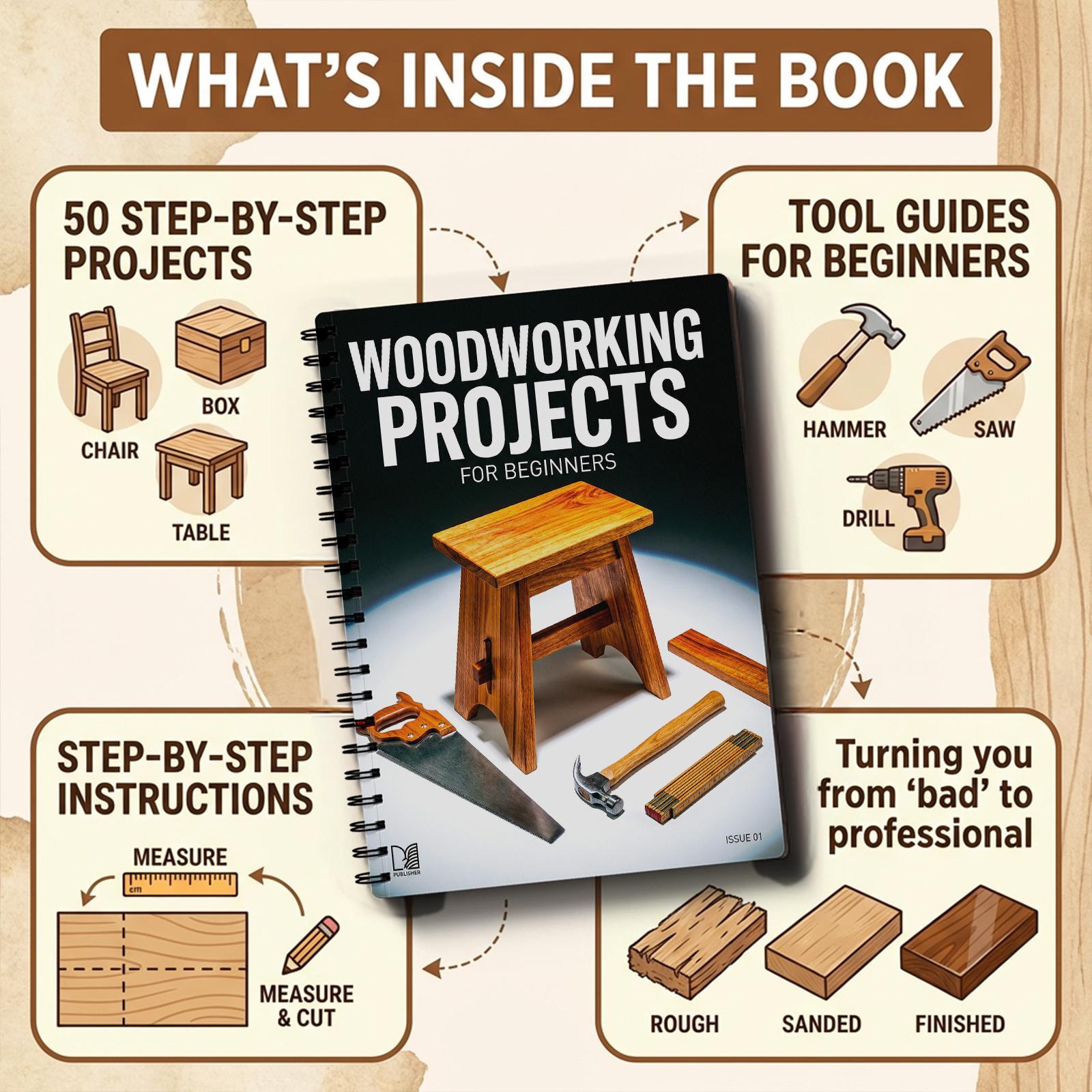 Beginner Woodworking Projects  - огляд і ціна Woodworking Free Plans