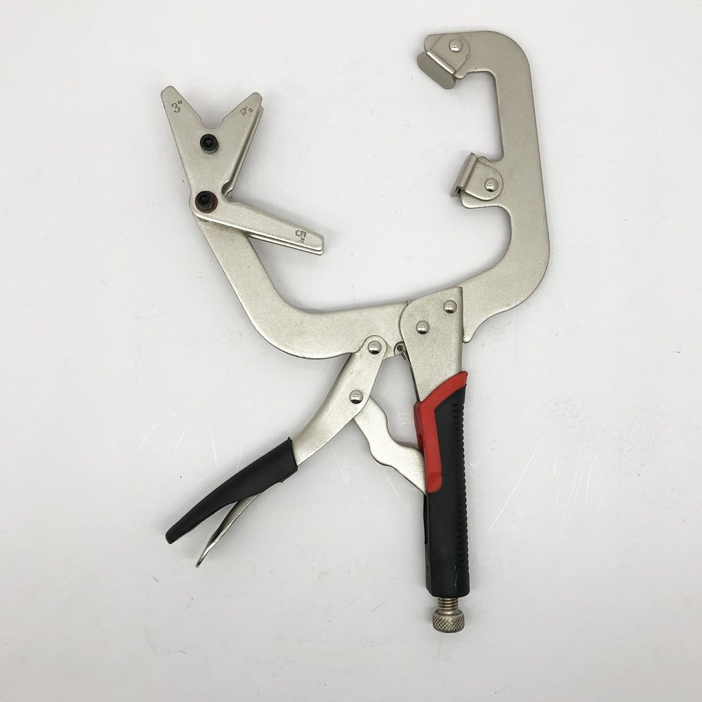 14-In Welding Pliers Welding C - огляд і ціна Woodworking Right Angle Clamp